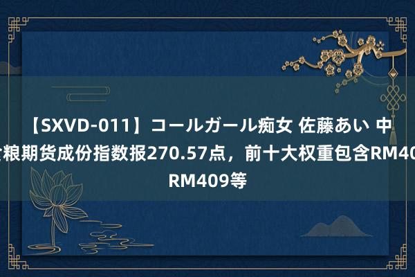 【SXVD-011】コールガール痴女 佐藤あい 中证食粮期货成份指数报270.57点，前十大权重包含