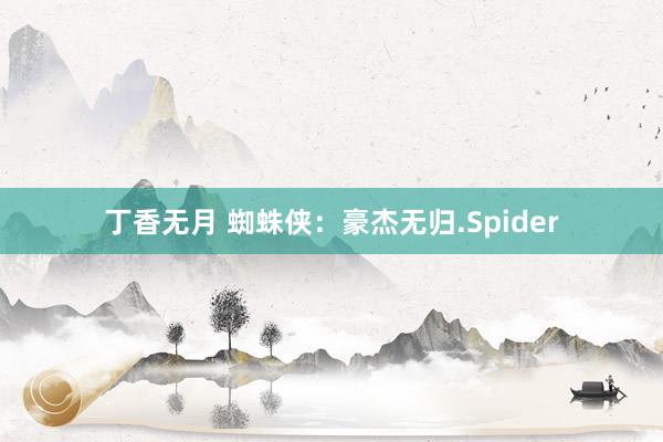 丁香无月 蜘蛛侠：豪杰无归.Spider